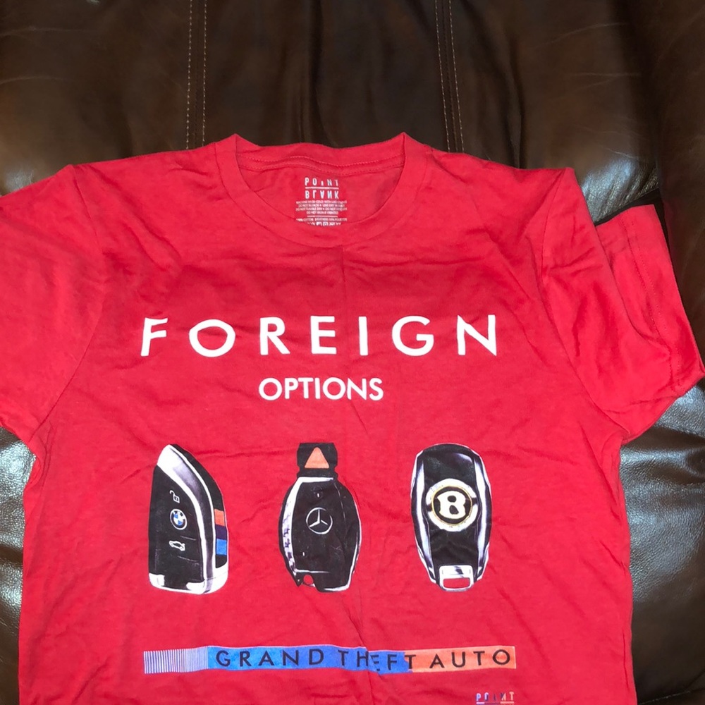 Point Blank Mens Red Shirt